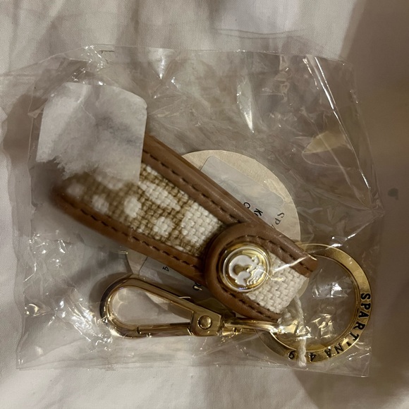 Spartina set- wristlet, wallet, key chain, and tote - Picture 4 of 12